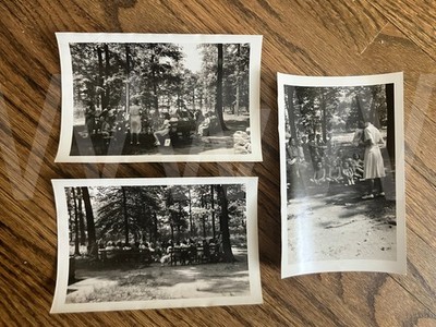 1940 Girl Scout Story Hr Willowbrook Pk Staten Island NYC Old Original Photo LOT