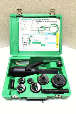 GREENLEE 7906/7806 SB Quick Draw  Hydraulic Knockout Set  (100% TESTED)