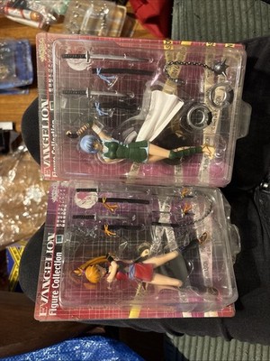 Evangelion Figure Collection Complete 2 Types Set Asuka Rei Ayanami Japan NEW