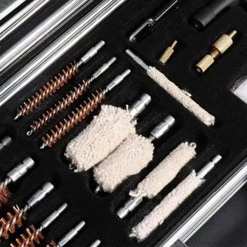 126Pcs Universal Gun Cleaning Tools Set Kit Pistol Rifle Shotgun Firearm Cleaner - Bild 9 von 13