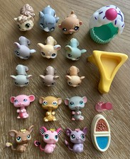 Littlest Pet Shop LPS Authentic Rats Mouses Guinea Pig Lot 15 total 