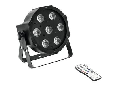 EUROLITE LED SLS-7 HCL Floor flacher LED PAR-Scheinwerfer  mit 7 x 10 W RGBW+UV - Bild 1 von 4