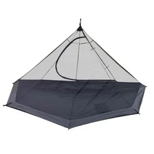  2-4 Person Camping Tent 4 Seasons Backpacking Ultralight Easy Up Hot black