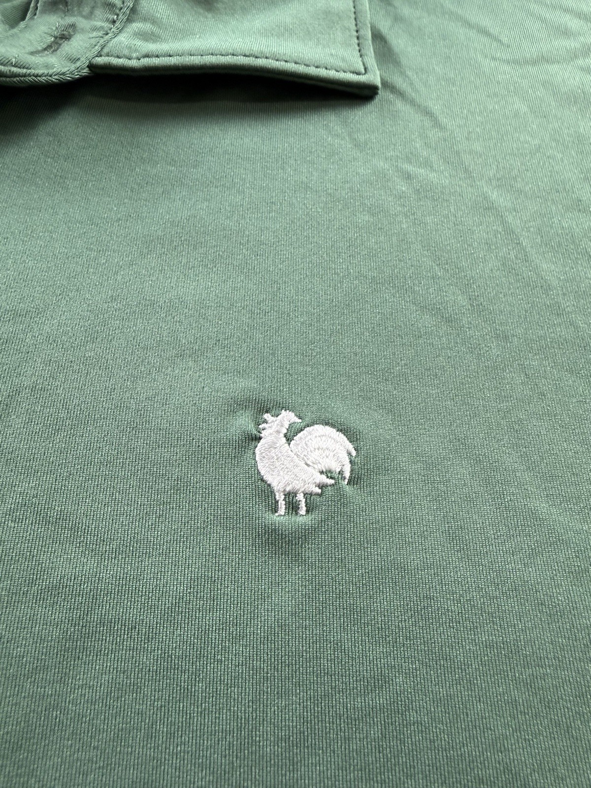 Peter Millar Summer Comfort Solid Polo Shirt Gree… - image 2