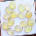 42.30 CT NATURAL HEATED! YELLOW SAPPHIRE OVAL CABOCHON LOT