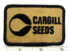 Vintage Cargill Seeds Logo Jacket Patch Farming Agriculture Advertising