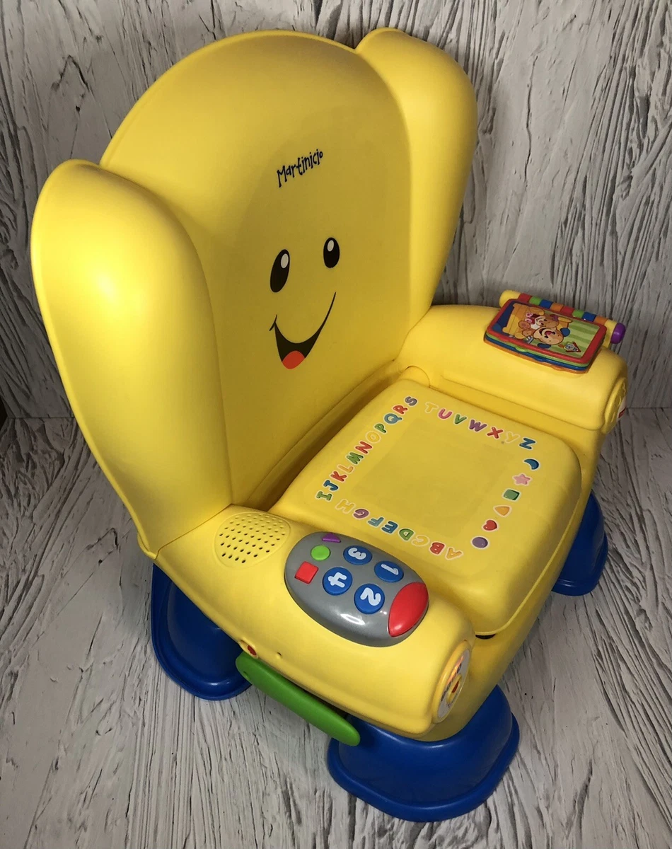 Fisher Price Laugh Learn Smart Stages Chair Yellow BFK51 NEW TOY GIFT KIDS