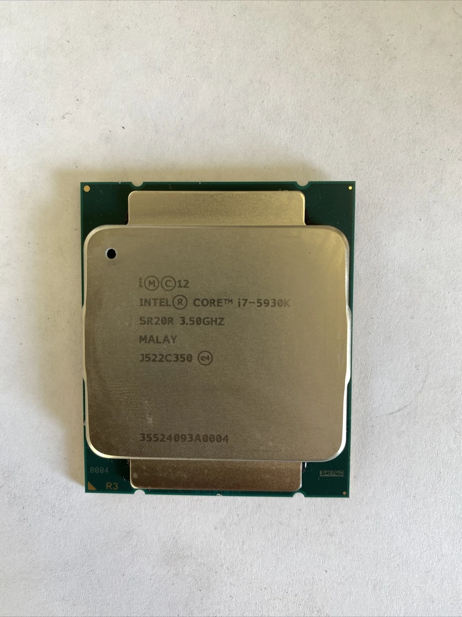 Intel Core i7-5930K Processor Model Computer Processors (CPUs) for