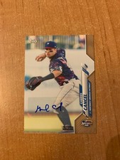 2020 Topps Pro Debut - Gabriel Cancel - #PD-122 Gold Auto #'d 32/50