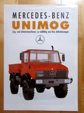 Broschüre, Prospekt, Mercedes UNIMOG U2100, ...