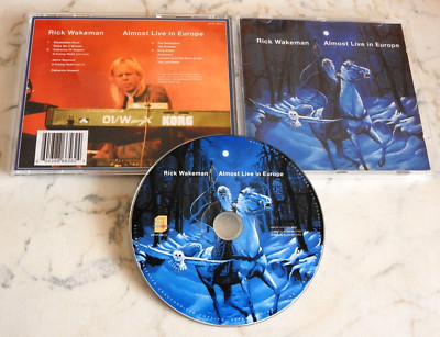 RICK WAKEMAN NEARLY LIVE IN EUROPE CD 2006 MUSIC FUSION MADE IN ENGLAND RAR