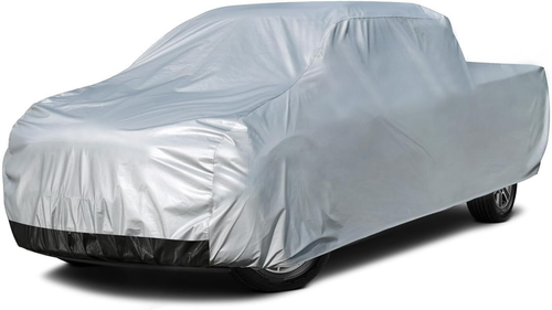 6 Layers Truck Cover Waterproof All Weather, Heavy Duty Outdoor Pickup Cover Sun