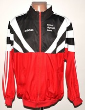 OLYMPIC TEAM SWITZERLAND 1996/1997 FOOTBALL TOP ADIDAS SIZE L ADULT
