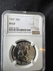 1957 Proof Franklin Half Dollar - NGC PF67