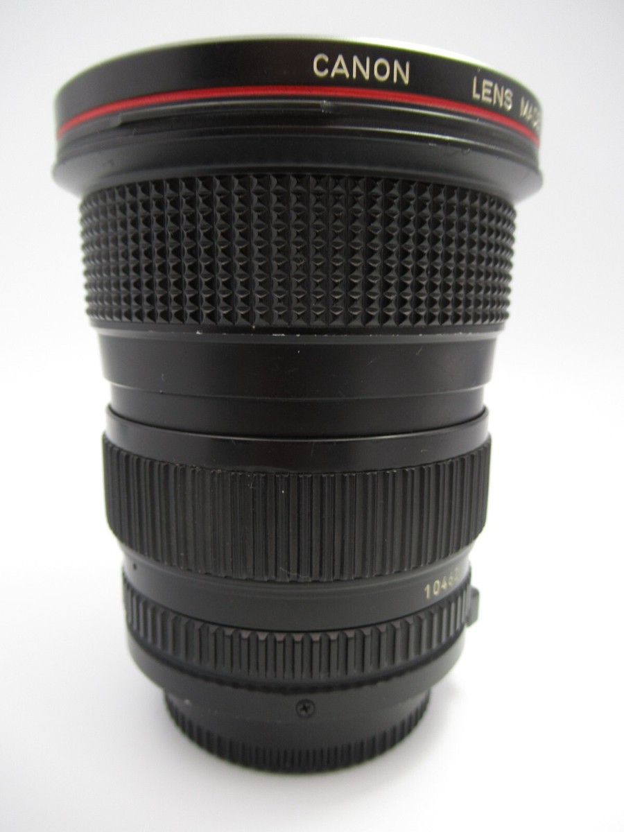 AS IS】Canon NFD New FD 20-35mm F/3.5 L Wide Angle Zoom AS IS】Canon NFD New FD 20-35mm F/3.5 L Wide Angle Zoom