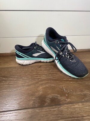 Brooks Ghost 11 Women's Running Shoes Blue/Teal Size 10