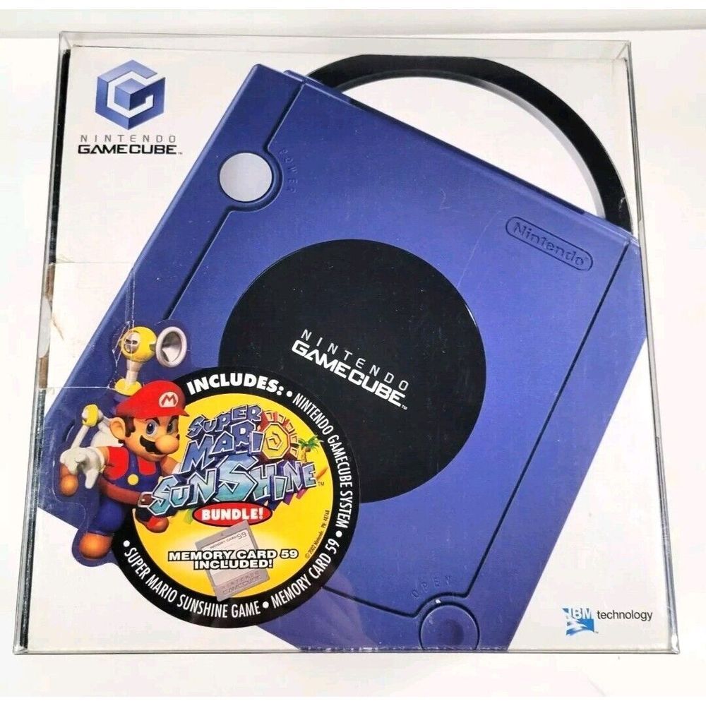Nintendo Gamecube Console Super Mario Sunshine Console Set Good Condition