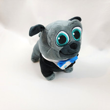 Formal Bingo Disney Junior Puppy Dog Pals Plush Gray Pug Tuxedo 6"