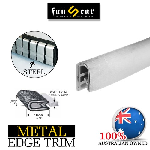 Rubber Seal Edge Lock Trim Car Door Seal Protector Sharp Curve Auto Marine Home - Picture 14 of 36