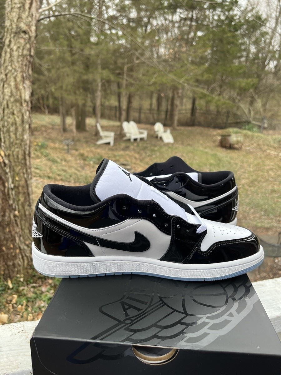 Nike Air Jordan 1 Low ホワイト/ブラック26㎝ Nike Air Jordan 1 Low Shoes White Black Panda 553558-132 Men's