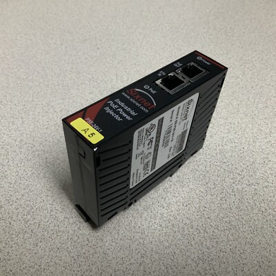 Sixnet Industrial PoE Power Injector EB-PSE-24V-1B used