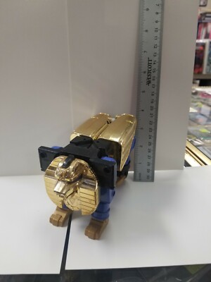 Sphinx Lion Megazord  Zord, Power Rangers : Deluxe Zeo, Bandai 1996, *Very Nice*