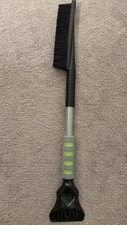 Snow Scraper w/ Large Brush Head, Ice Scraper and Snow Brush for Car