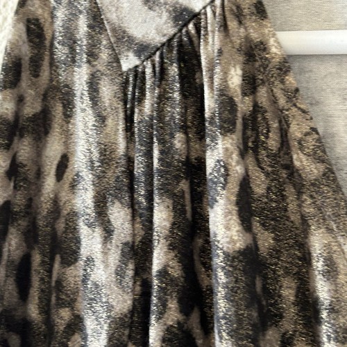 Top Cache Para Mujer Imitación Envolvente Pequeño Estampado Guepardo Pullover Fiesta Elegante Fecha - Imagen 7 de 12