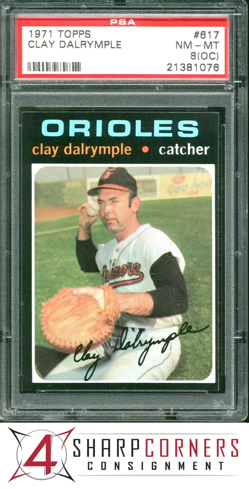 Clay Dalrymple trading card