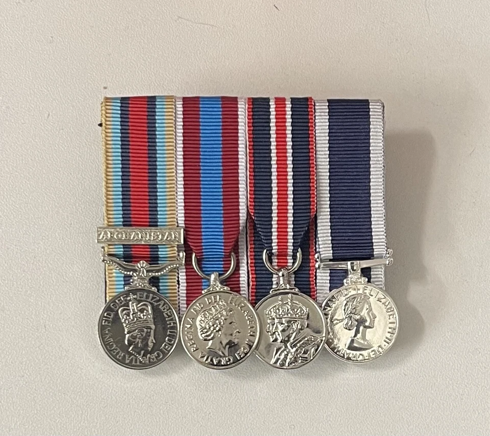 Court Mounted Miniature Medals Army Police Fire Jubilee Coronation LSGC ARMY RAF - Image 2 of 4