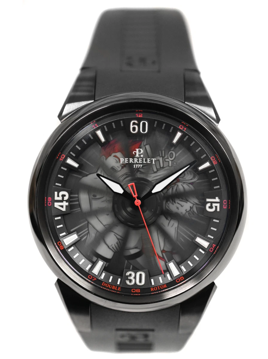 Perrelet Turbine Erotic A4021 3 Limited ed. Black PVD Steel 44MM