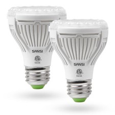 2 Pcs Led Grow Light Bulbs Full Spectrum 10w Indoor Grow Light Par20 Sunlike E26