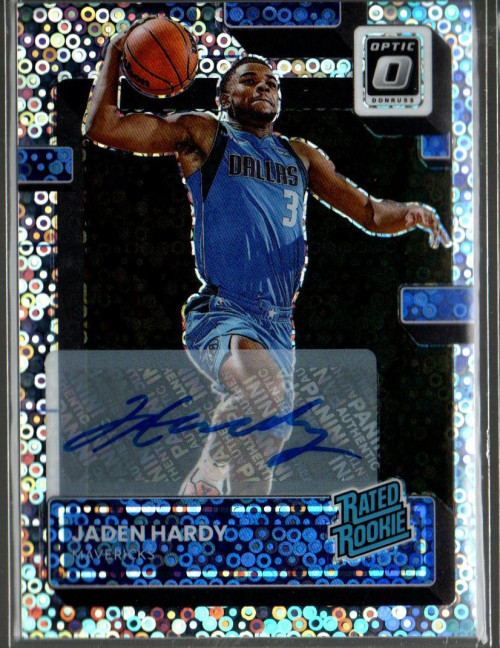 2022-23 Donruss Optic RR Signatures Fast Break #248 Jaden Hardy Auto