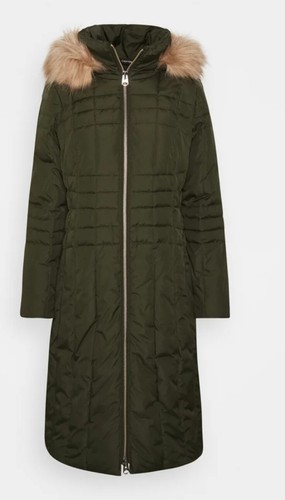 Calvin Klein ESSENTIAL COAT - Winter coat size M dark olive - Picture 4 of 4