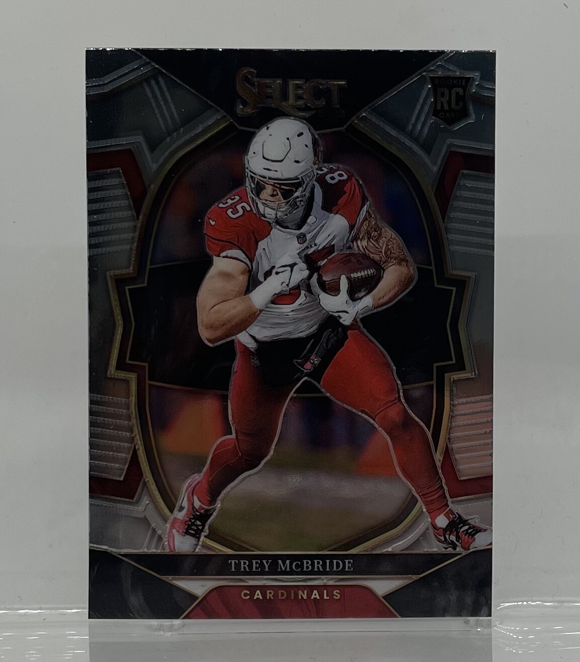 2022 Trey McBride Panini Select Concourse Base RC Rookie #11 Arizona Cardinals