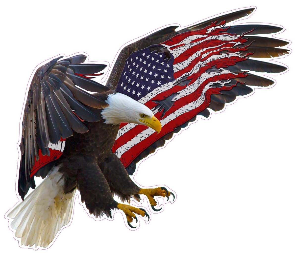 ◡̈*✧Eagle American Eagle American Flag XX Large 36