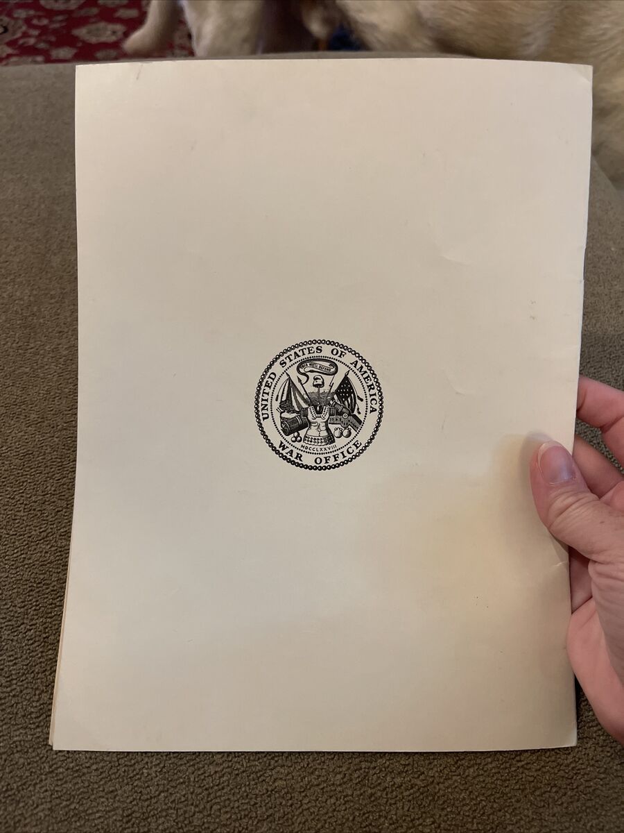 Vintage 1960 Once A Soldier. Department Of The Army Pamphlet Vintage 1960 Once A Soldier. Department Of The Army Pamphlet
