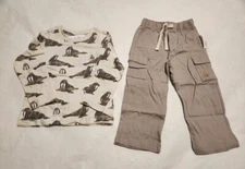 NWT Baby Gap Walrus Tee Knit Pants Outfit 2PC Set Toddler Boy