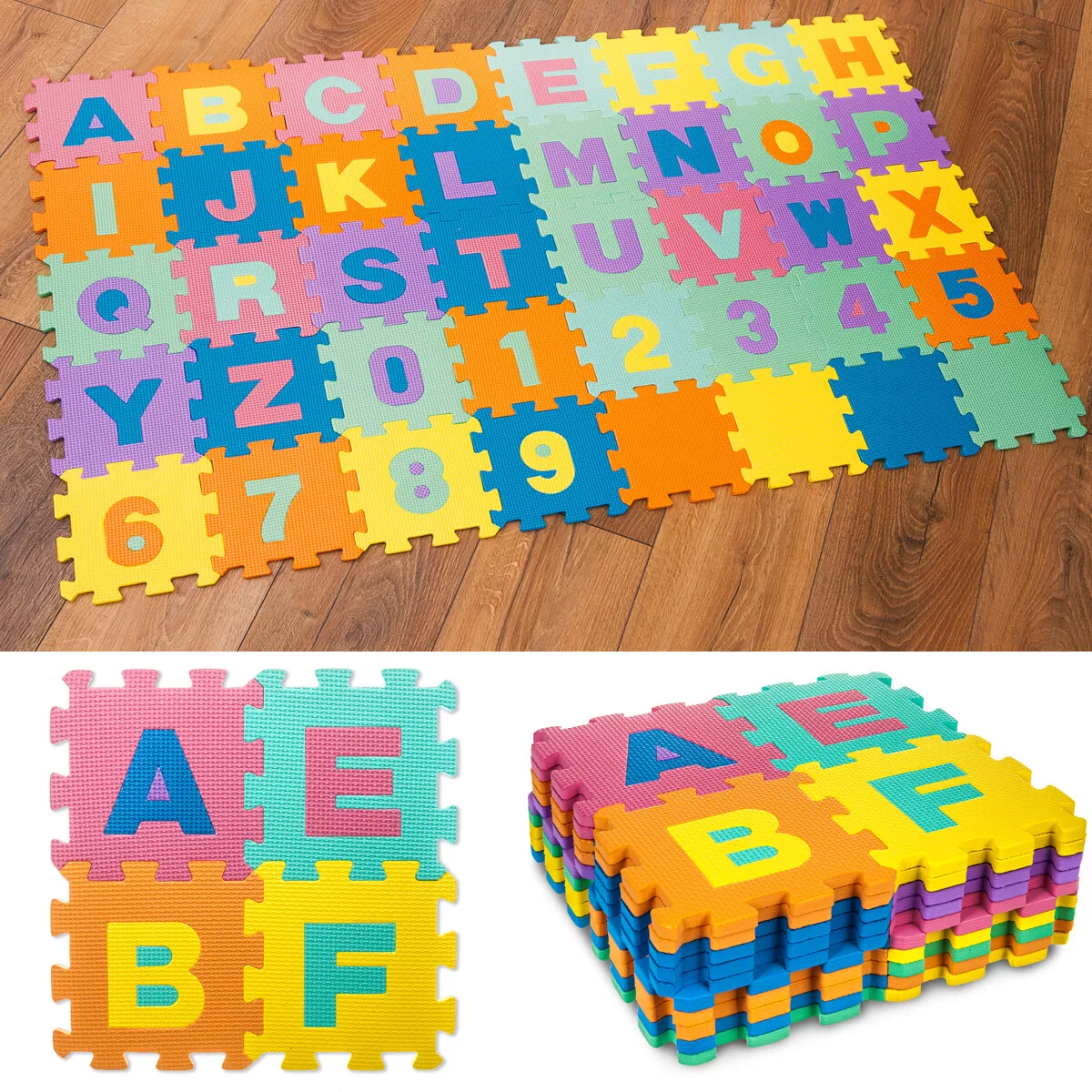 Alfombra para Bebé Eva Puzzle Mats