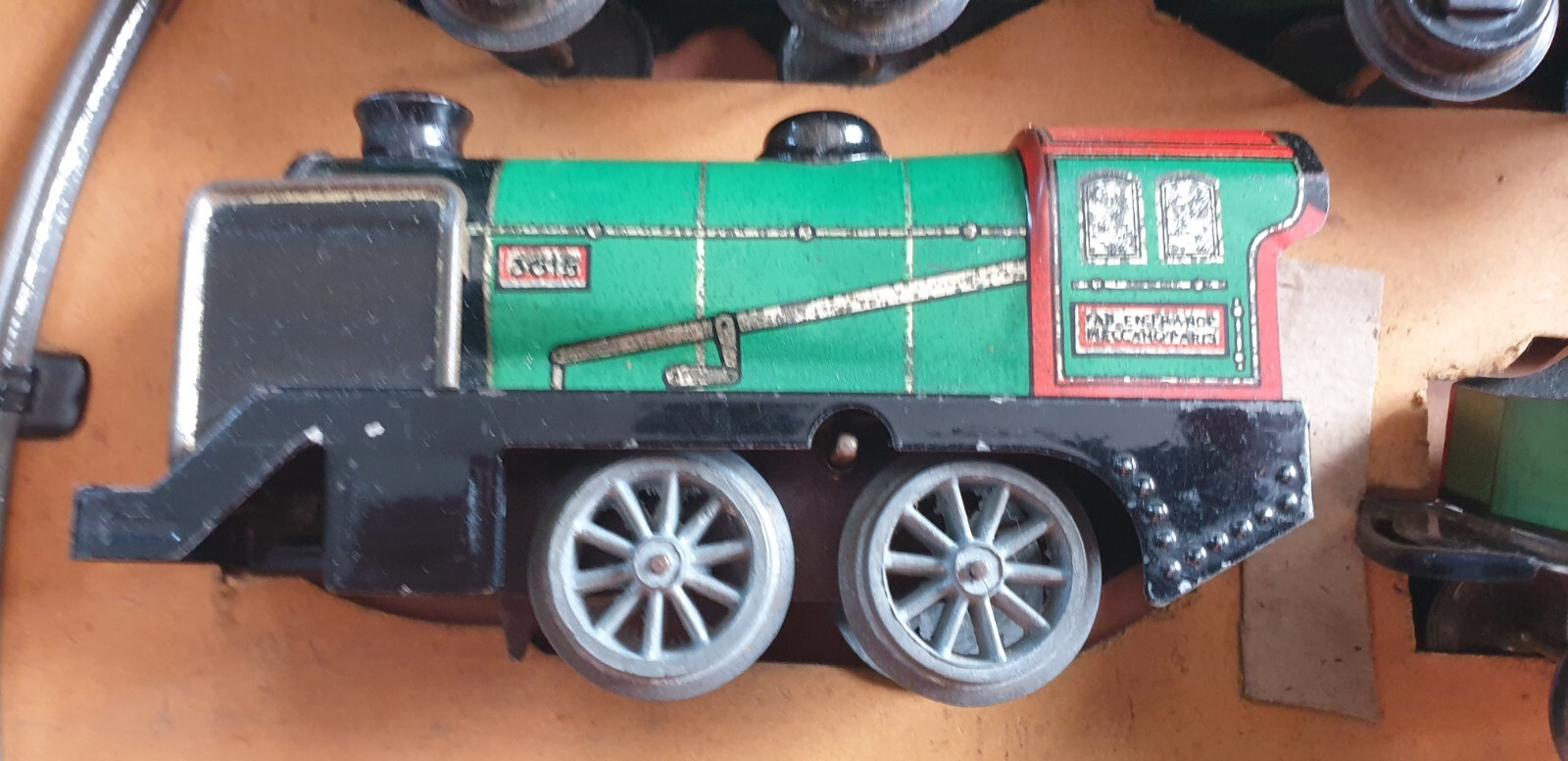 Train Ancien Hornby Par Meccano - Paris Express - Dans Sa Boîte - Jouet Tôle Vintage