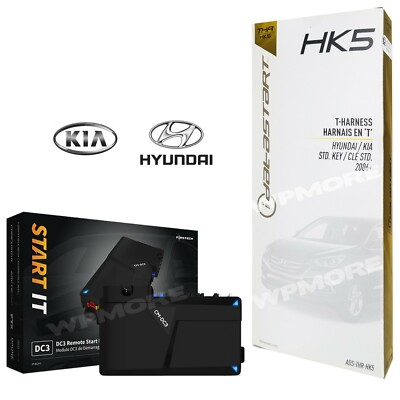 Firstech FT DC3 LC Remote Start 3X LOCK Select Hyundai Kia Standard Key 2010 UP