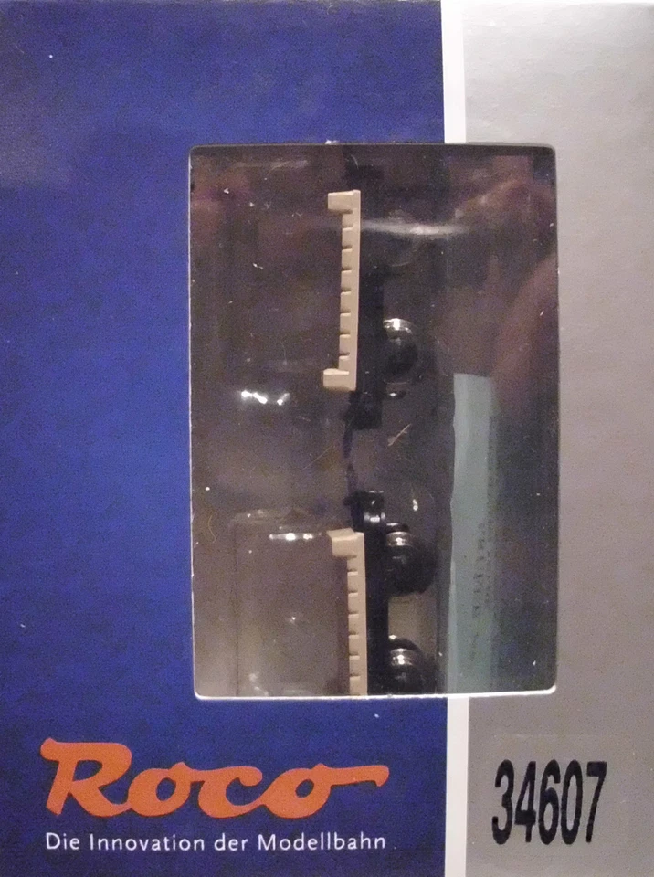 Roco 34607 - Narrow Gauge H0e/009 Flat Planked Bridge Wagon Set (2 Wagons) T48 P - Image 3 of 4