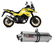 Auspuff exhaust MIVV Oval INOX fur Suzuki Dl V-Strom 1050 / XT 2023
