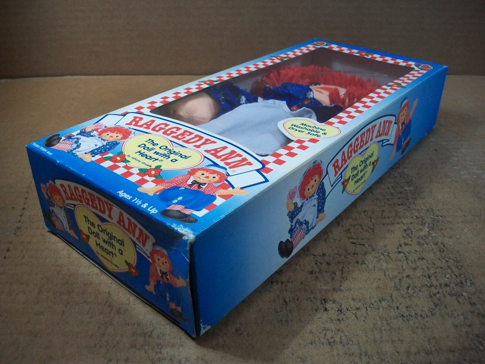 1996 Hasbro ~ Raggedy Ann ~ 12" Doll ~ Johnny Gruelle ~ NIB