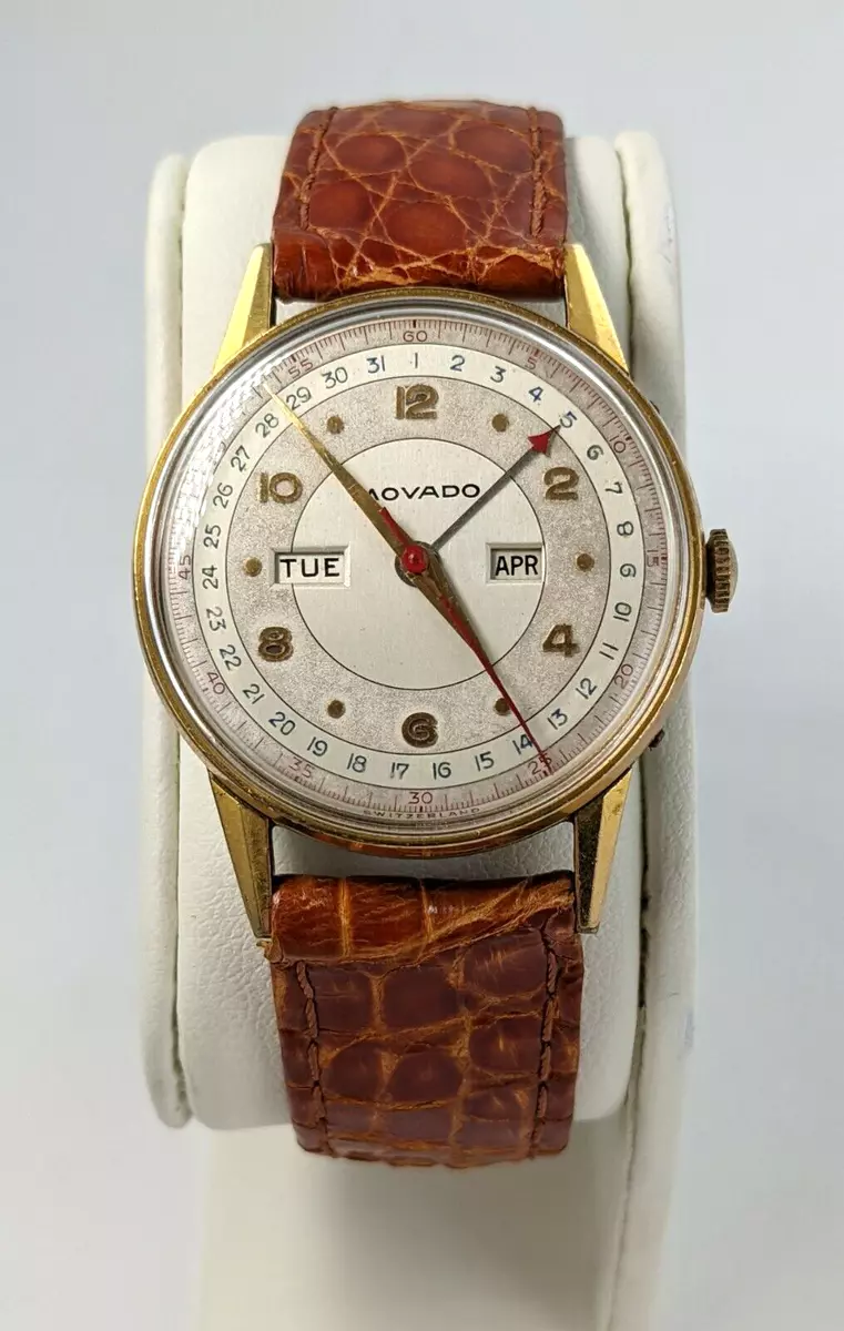 Vintage movado store mens watches