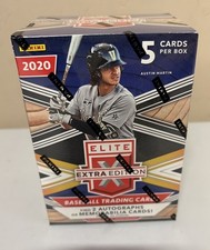 2020 Panini Elite Extra Edition Baseball Blaster Box 2 Autographs Or Memorabilia
