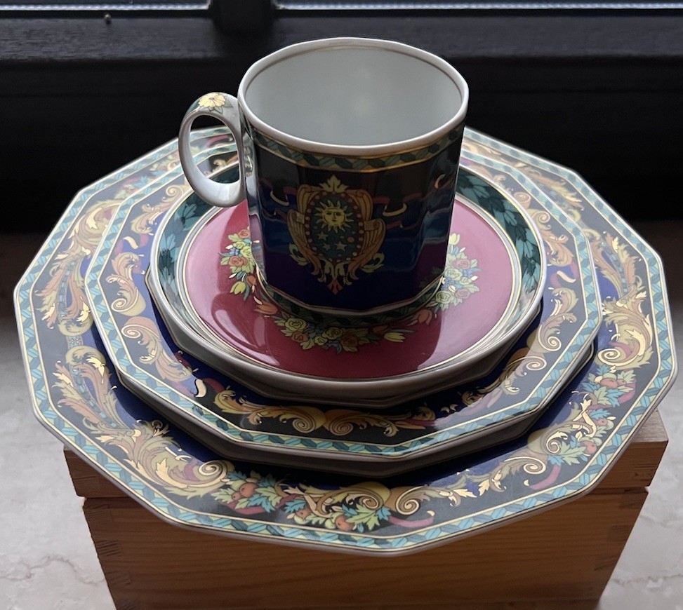 Rosenthal Versace Set Le Roi Soleil, Juego de 4
