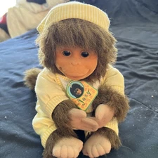 Hosung Baby Monkey Yellow Pajamas Pacifier Plush