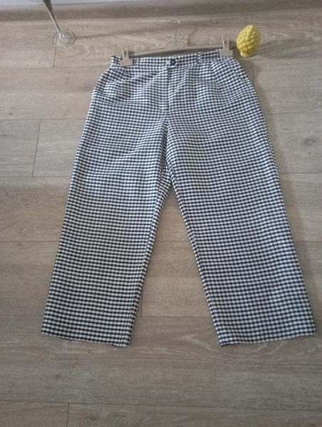 Women Gerry Weber Trousers White Silk 40 / L / 48