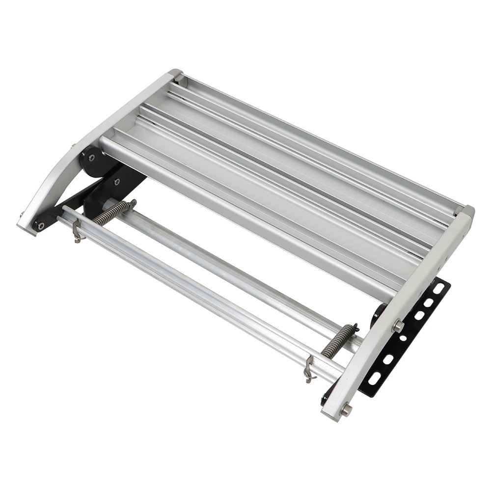 Retractable One Step RV Camper Platform Steps Stair Anti-Slip Manual Pull Out Retractable ...